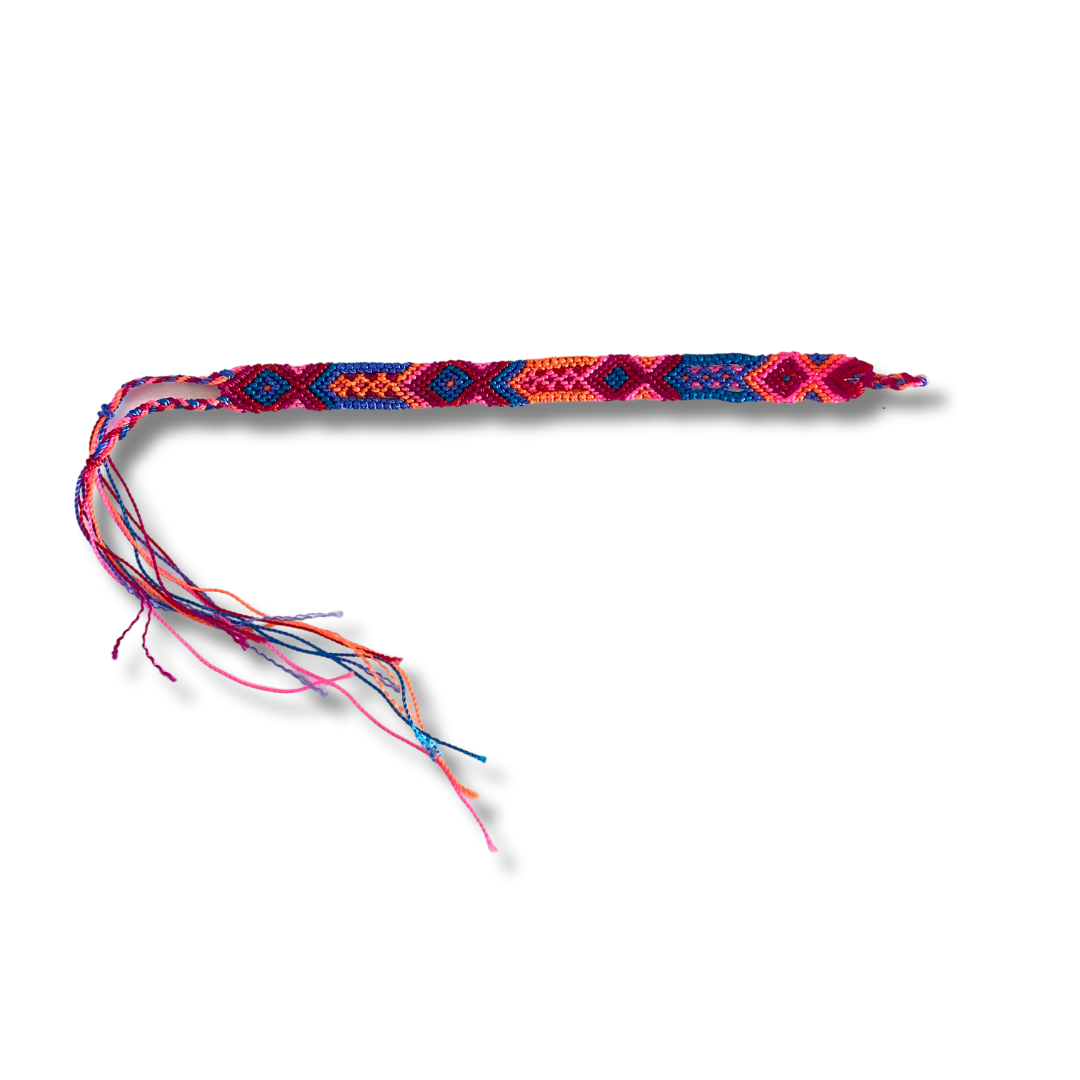 Lumily – Großhandel Gewebtes/geflochtenes Armband – Gewebtes Freundschaftsarmband — Farbe wählen18