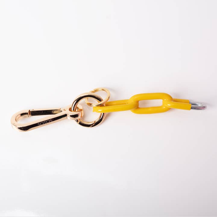 LA VIE MODERNE key ring yellow for wholesale by sotos-project