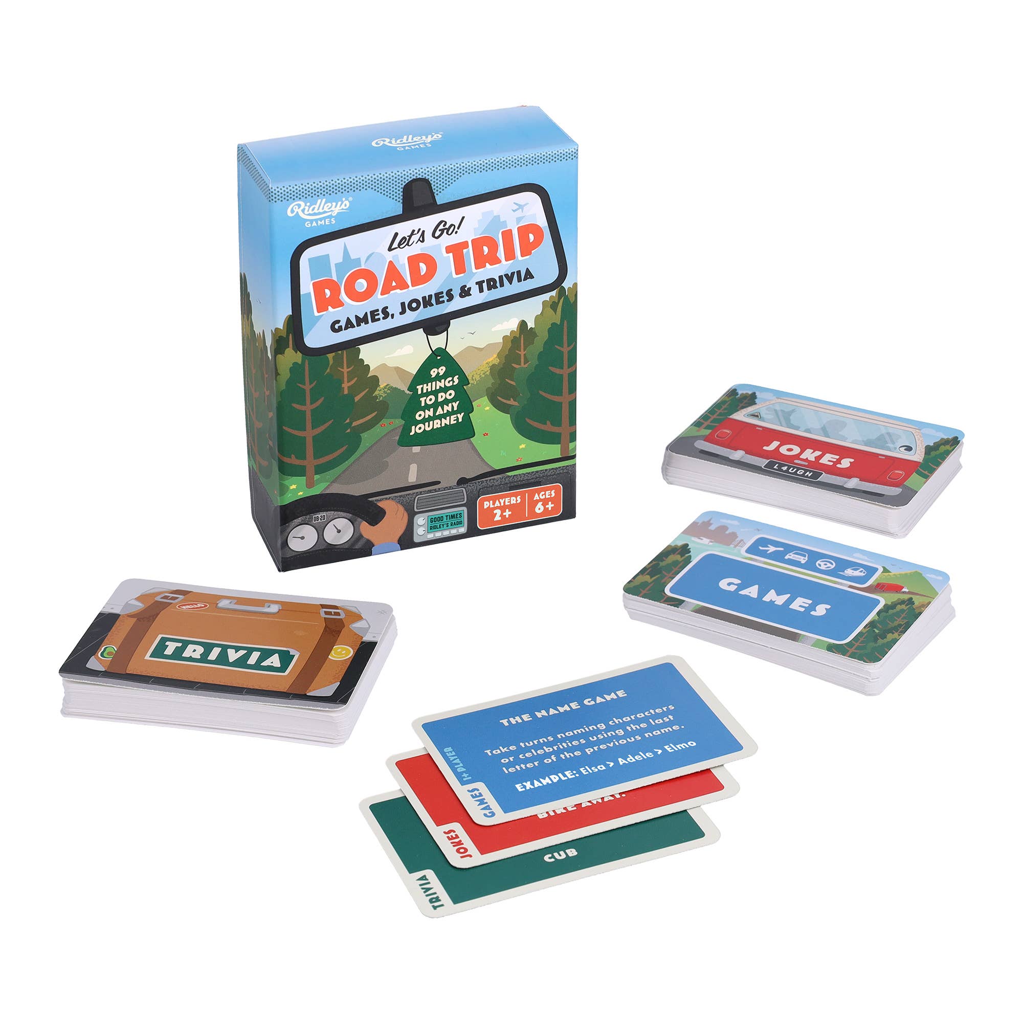 Chronicle Books - Wholesale Card Game - Let's Go! Road Trip1