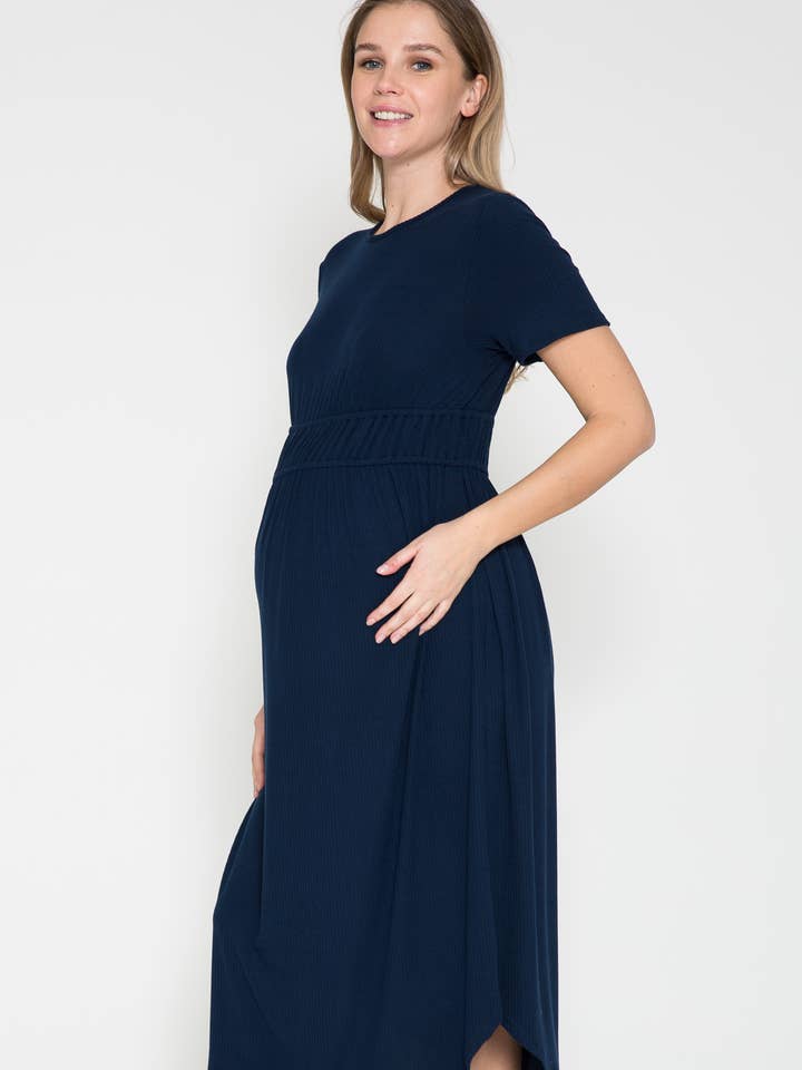 Maternity Spring/Summer Dress Tulip style side open for wholesale by Story Teller