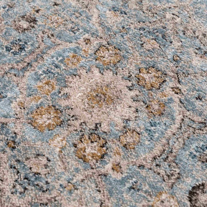 Hauteloom - Wholesale Area Rug - Anana Silver Blue & Beige Area Rug8