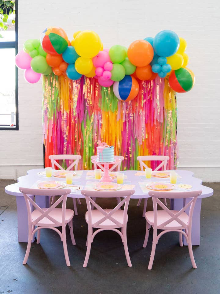 Saftige Jamboree Fransen-Kulisse für den Großhandel von Oh My Darling Party Co