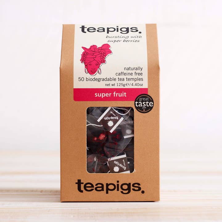 teapigs - Wholesale Tea Bags - Super Fruit Tea - 50 Temples0