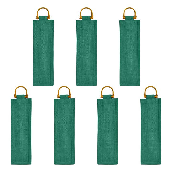 ecojutebags - Wholesale Wine Gift Bag - Eco Jute Wine Bags 7-Pack with Wooden D Handles for Gifting16