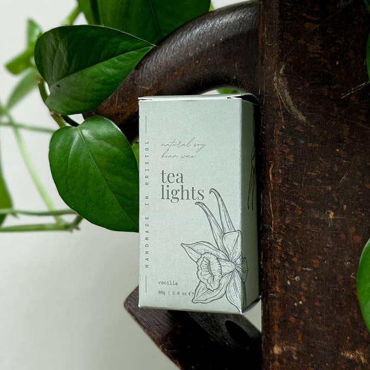 Banksia Botanicals - Wholesale Tea Light Candles - Vanilla Soy Wax Tea Lights0