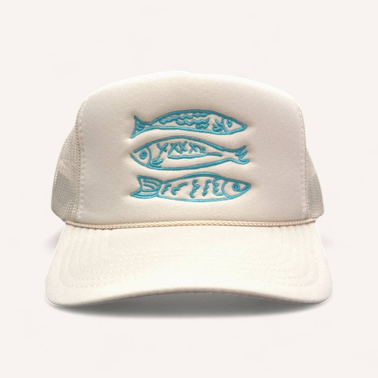 Happi Style - Wholesale Trucker Hat - Women's - Three Fish Sardines Foam Trucker Hat2