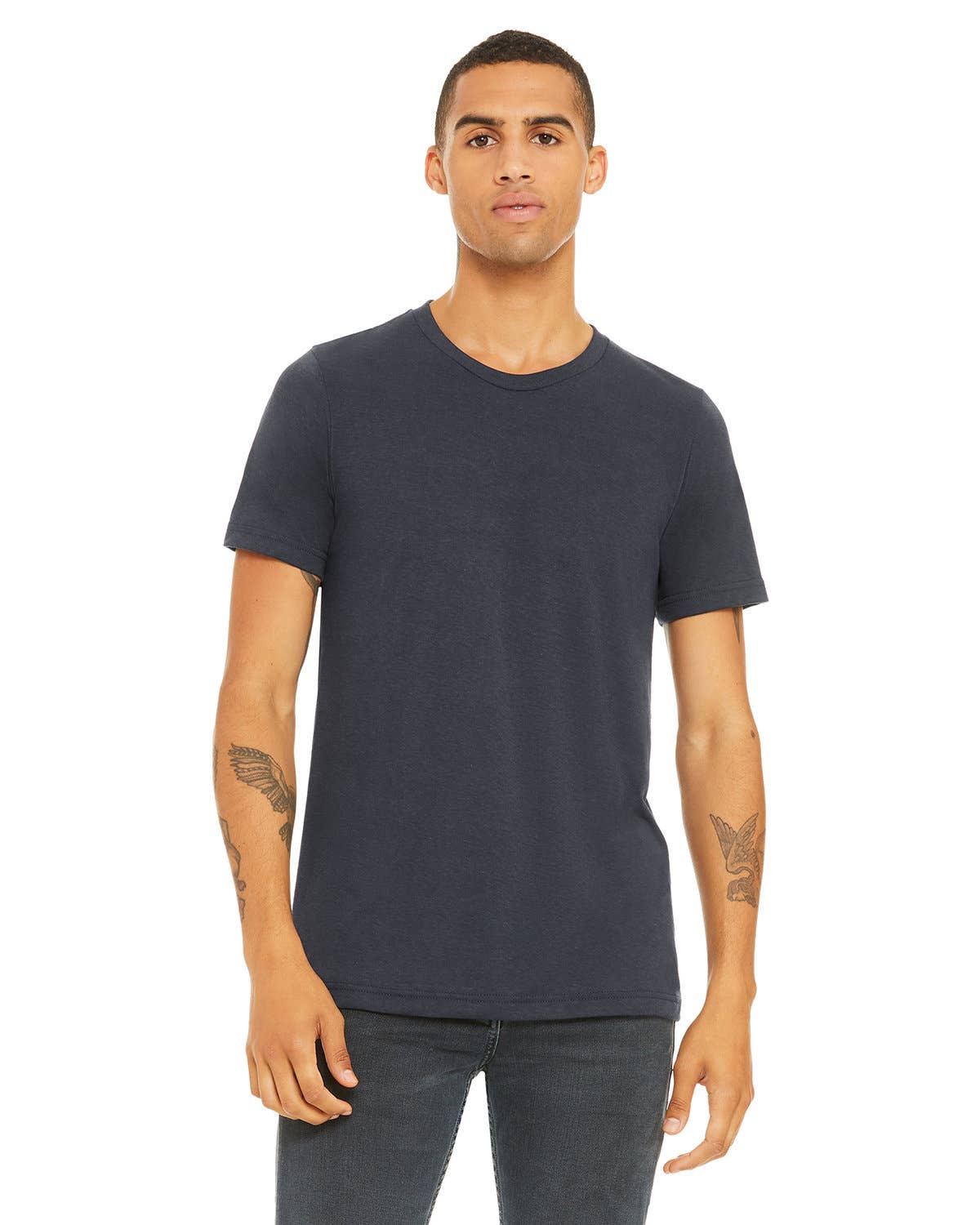 Total Apparel - Wholesale T-Shirt - Men's - Bella + Canvas Unisex Heather Blank CVC T-Shirt | 3001CVC38