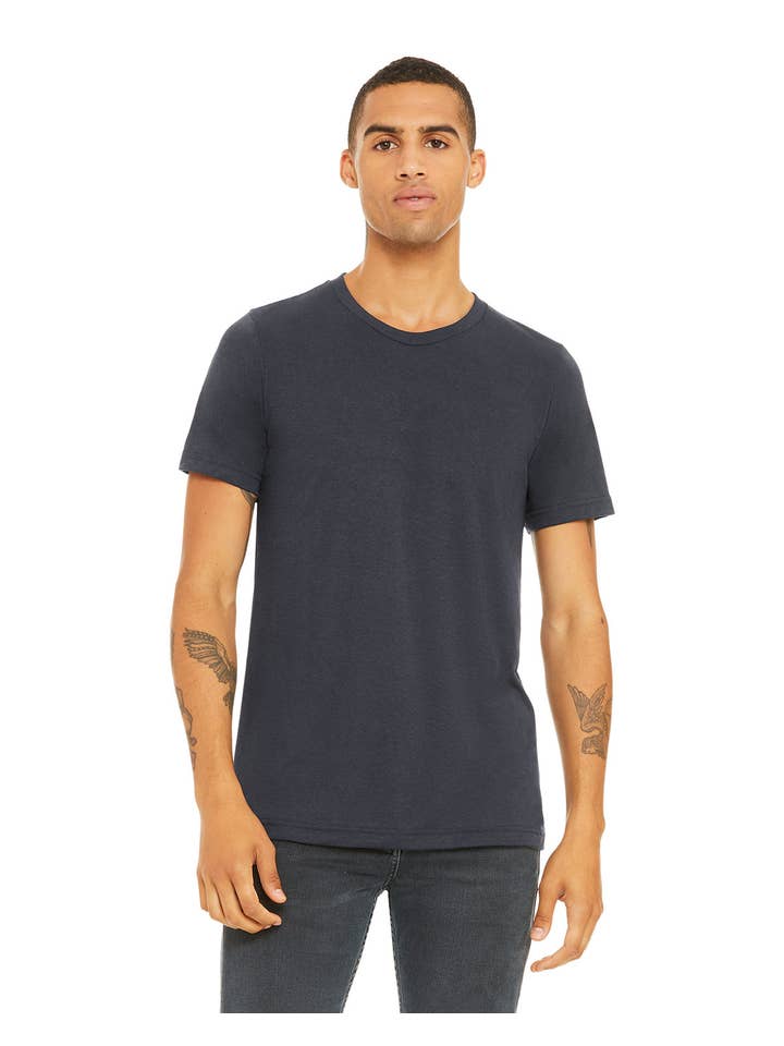 Total Apparel - Wholesale T-Shirt - Men's - Bella + Canvas Unisex Heather Blank CVC T-Shirt | 3001CVC38