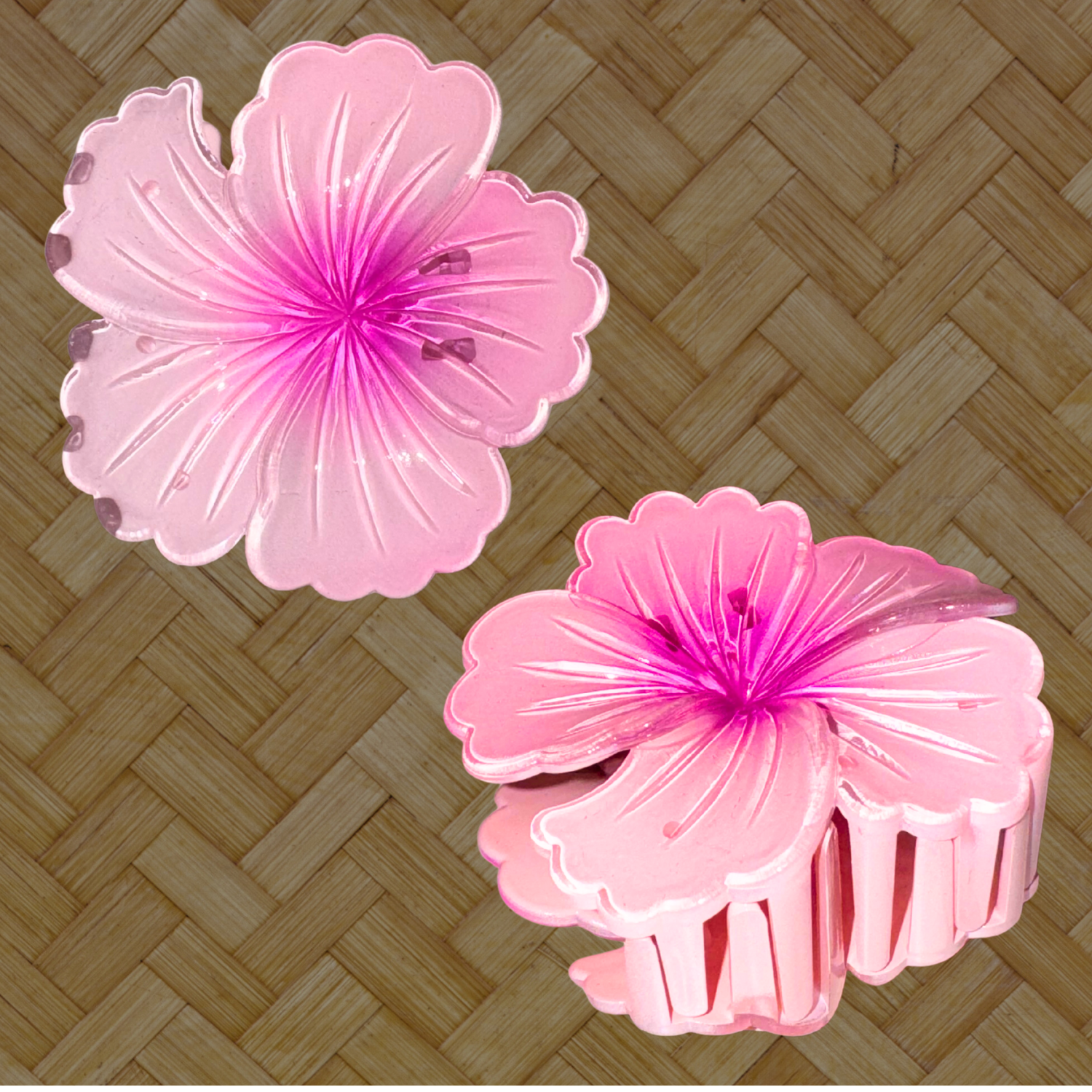 Highness Hawai'i - Wholesale Hair Clip - Women's - Hibiscus Flower Claw Clip2