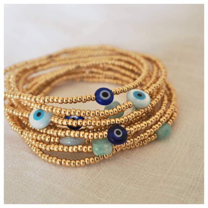 Masha soon - Wholesale Charm/Dangle Bracelet - Gold Soulmate Bracelet3