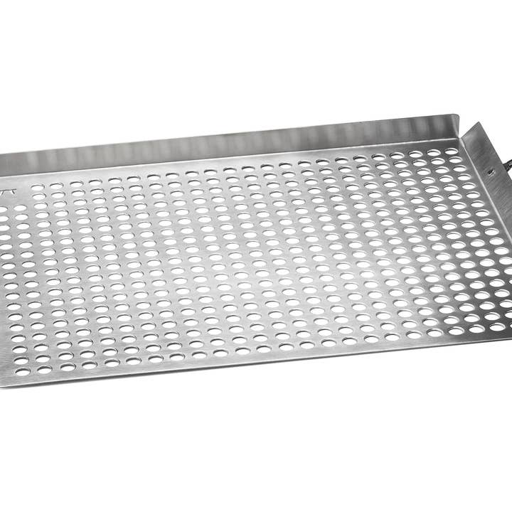 Fox Run Brands - Wholesale Grill Pan/Griddle - Outset Stainless Steel Grill Topper Grid, 11" x 17"