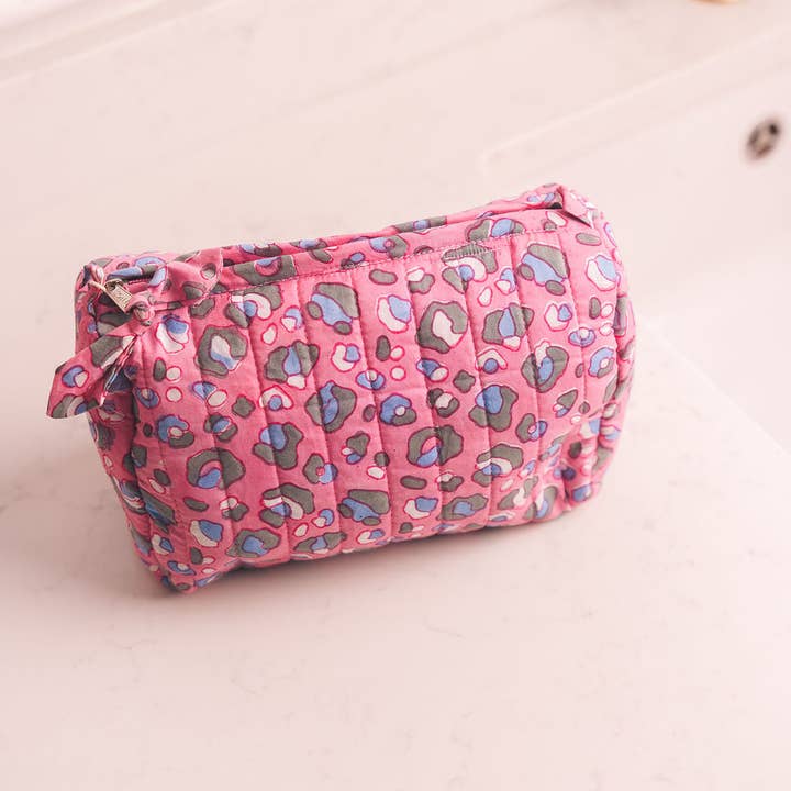 Cosy Buddha - Wholesale Toiletry Bag - Women's - NEW SEASON Hand Block Printed Wash Bags11
