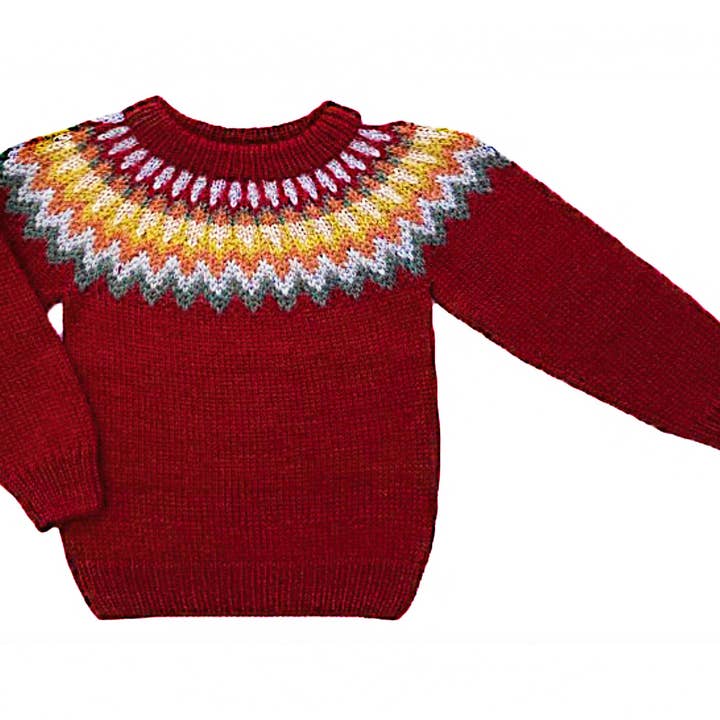 REMOVED BRAND – wholesale Tröja - Barn – Fair Isle Tröja4