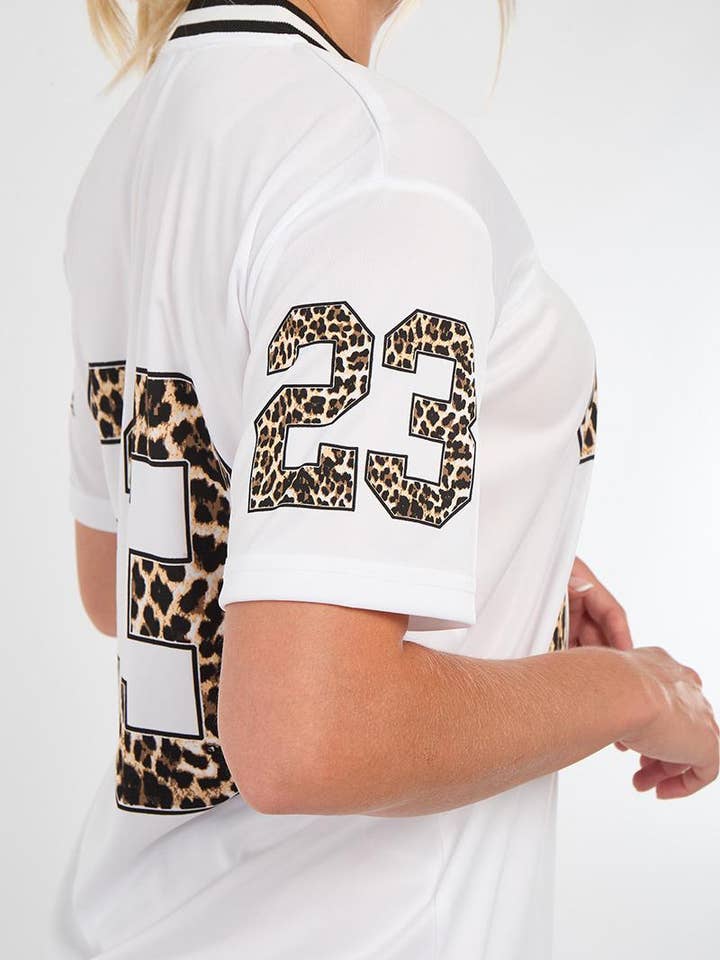 AX Labels - Wholesale Top & Short Set (NOT Loungewear) - Women's - Leopard Print 23 T-Shirt With Shorts Co-ord5