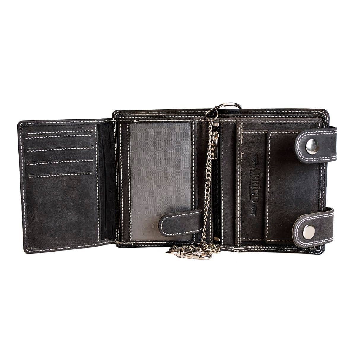 Arrigo – wholesale Wallet – Unisex – Women's Wallet Or Men's Wallet Leather With Chain10