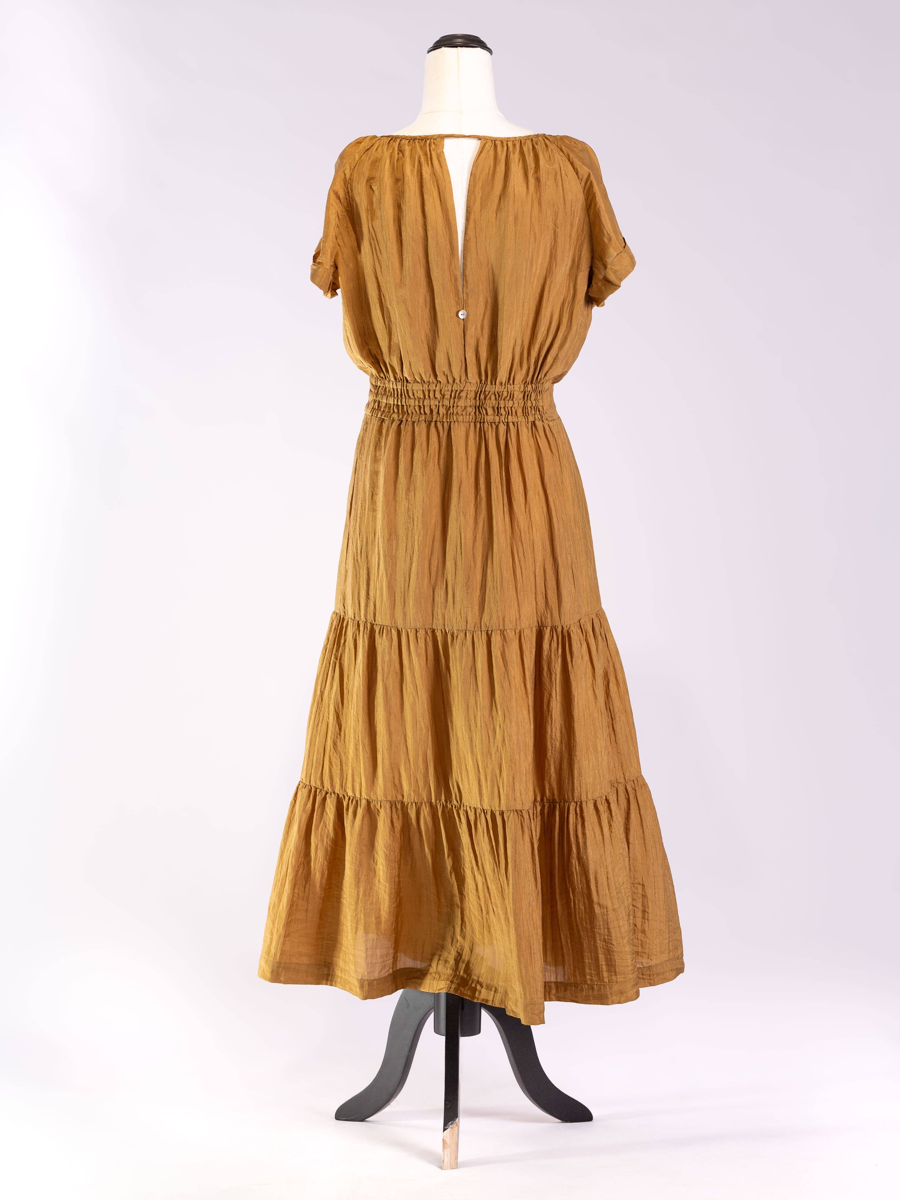 TABOO FASHION - Wholesale Dress – Women's - Amber pure silk dress20