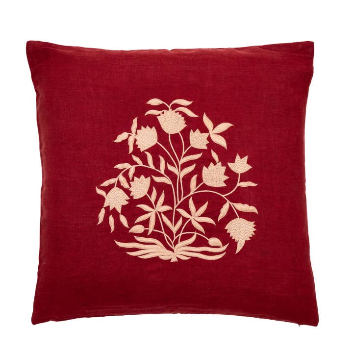 Esme Sangria Pillow Cover for wholesale by Alamwar