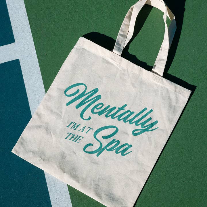 Lucky Owl - Wholesale Tote Bag - Unisex - Mentally At The Spa Tote1