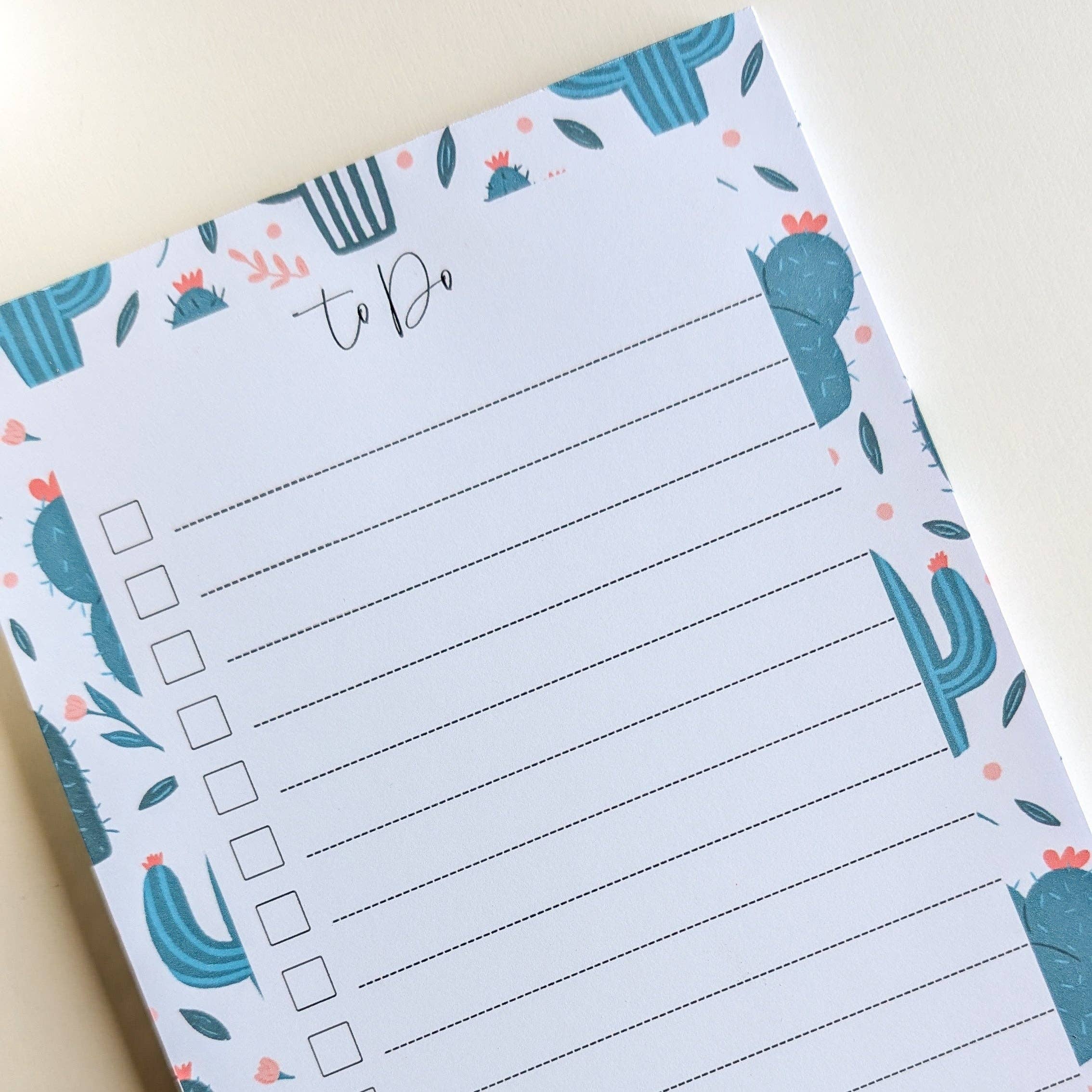 Avril & Novembre – wholesale Planner – To-Do List A5 - Cactus & Flowers6