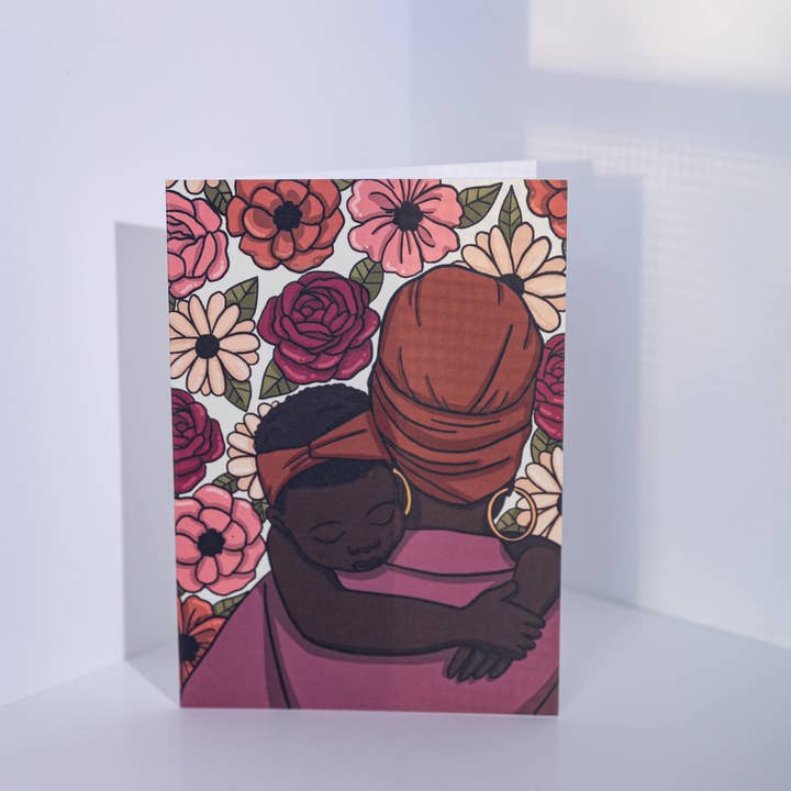 A Daughters Love Greeting Card for wholesale by Fanm Djanm