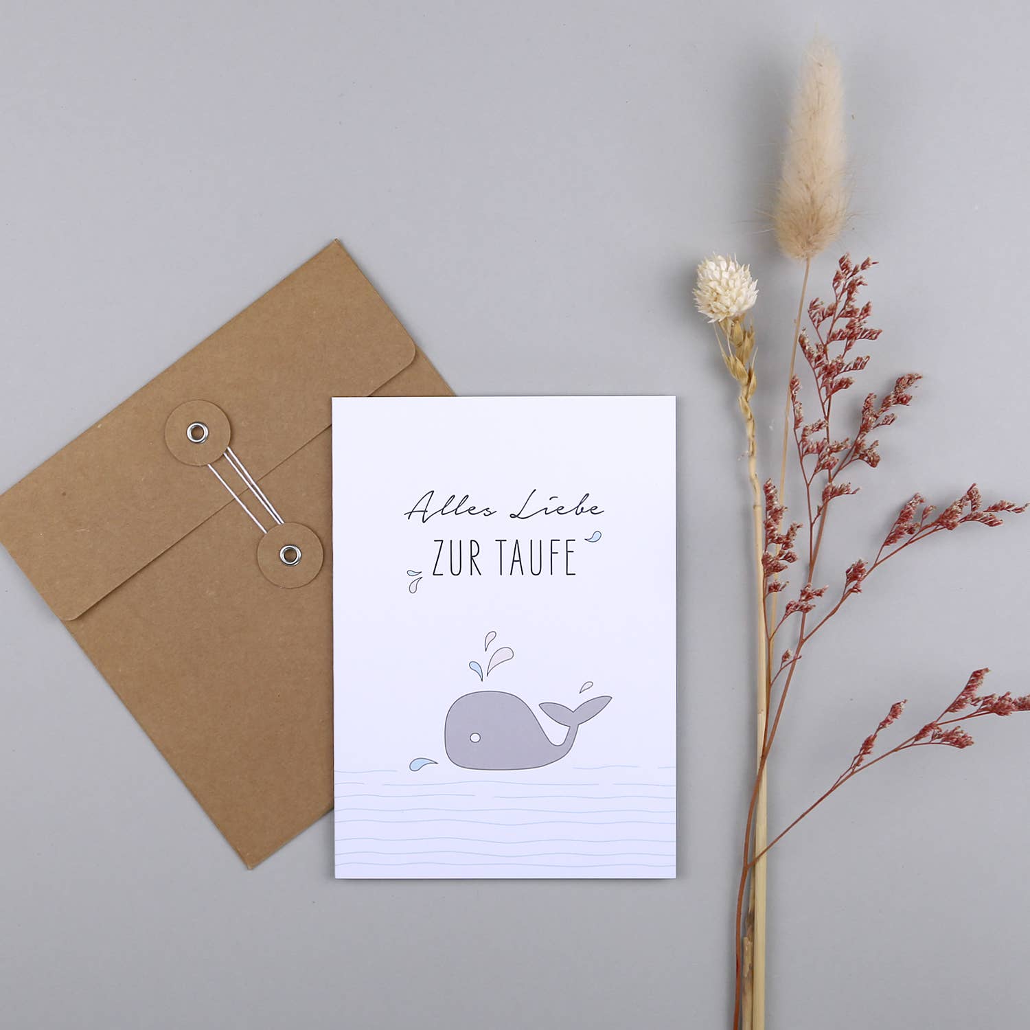 Kunst an Papier – wholesale Babykort – Dopkort med val - Ella2