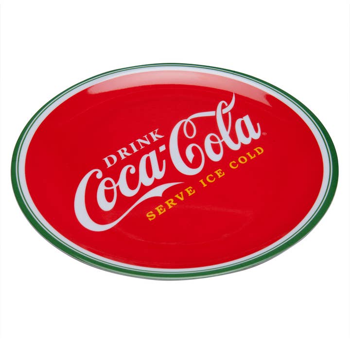 Coca-Cola - Logo Plastic Plate for wholesale by Official Store