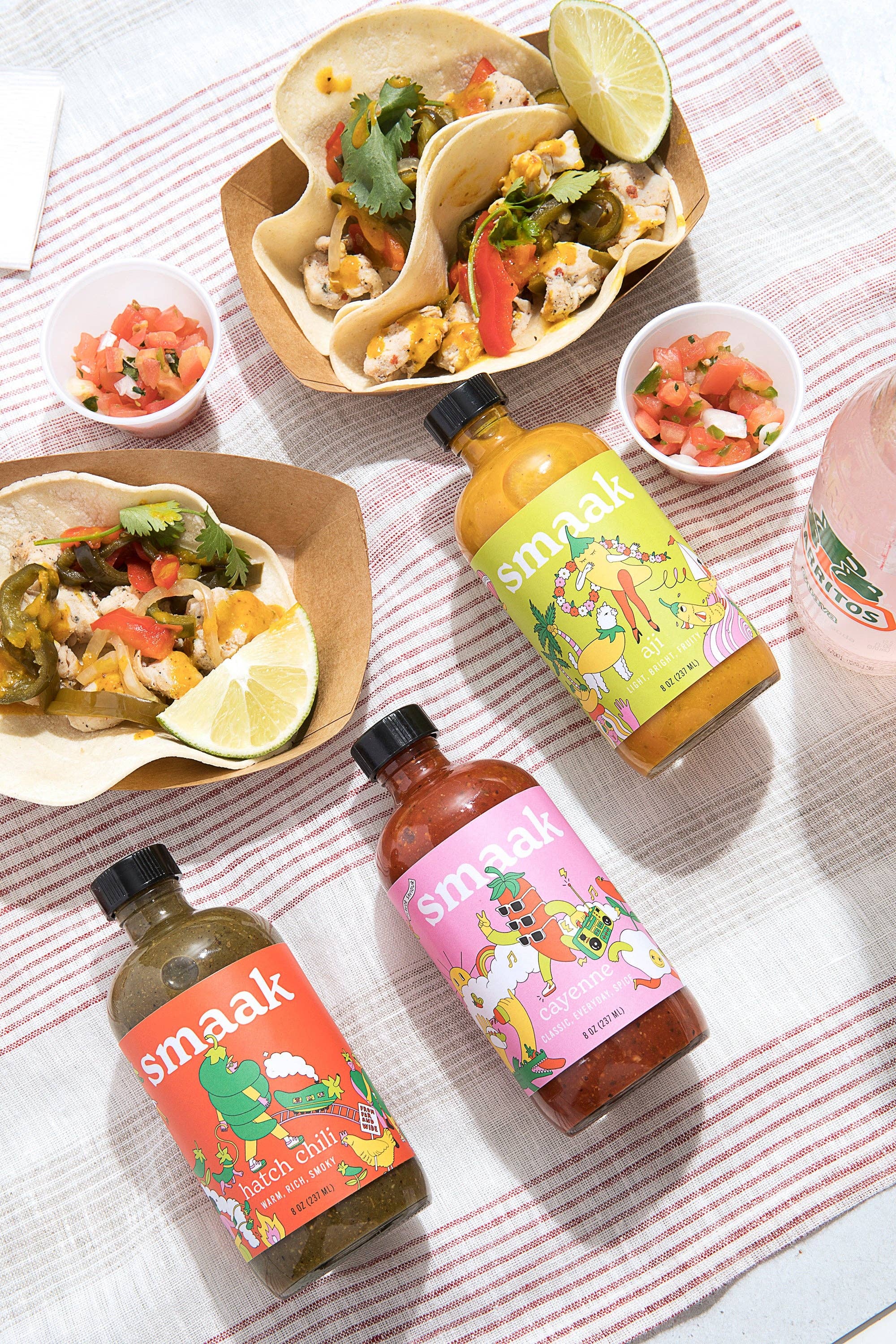 Smaak - Wholesale Hot Sauce - Mixed Case (Aji, Cayenne, Hatch)1