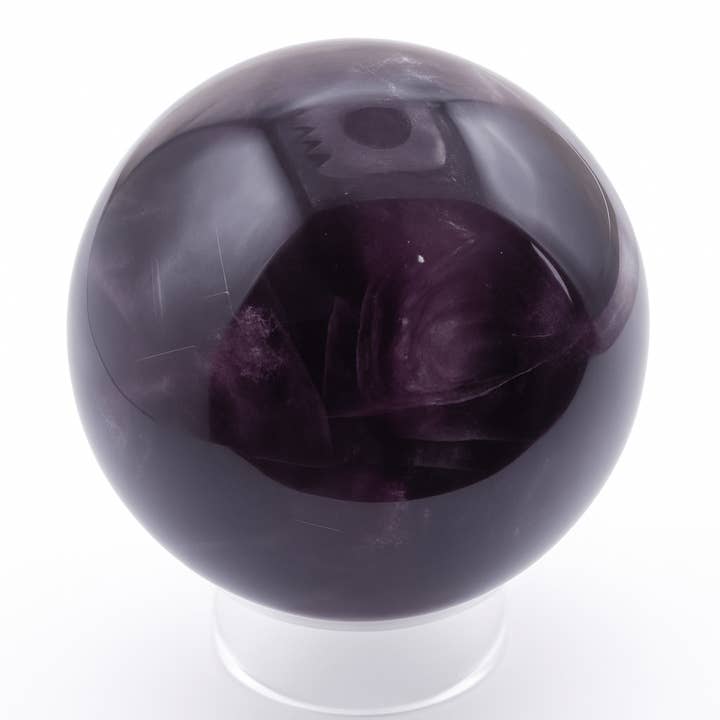 Tiny Rituals - Wholesale Spiritual Stone/Crystal - Rare Rainbow Fluorite Spheres - AAA Premium Quality125