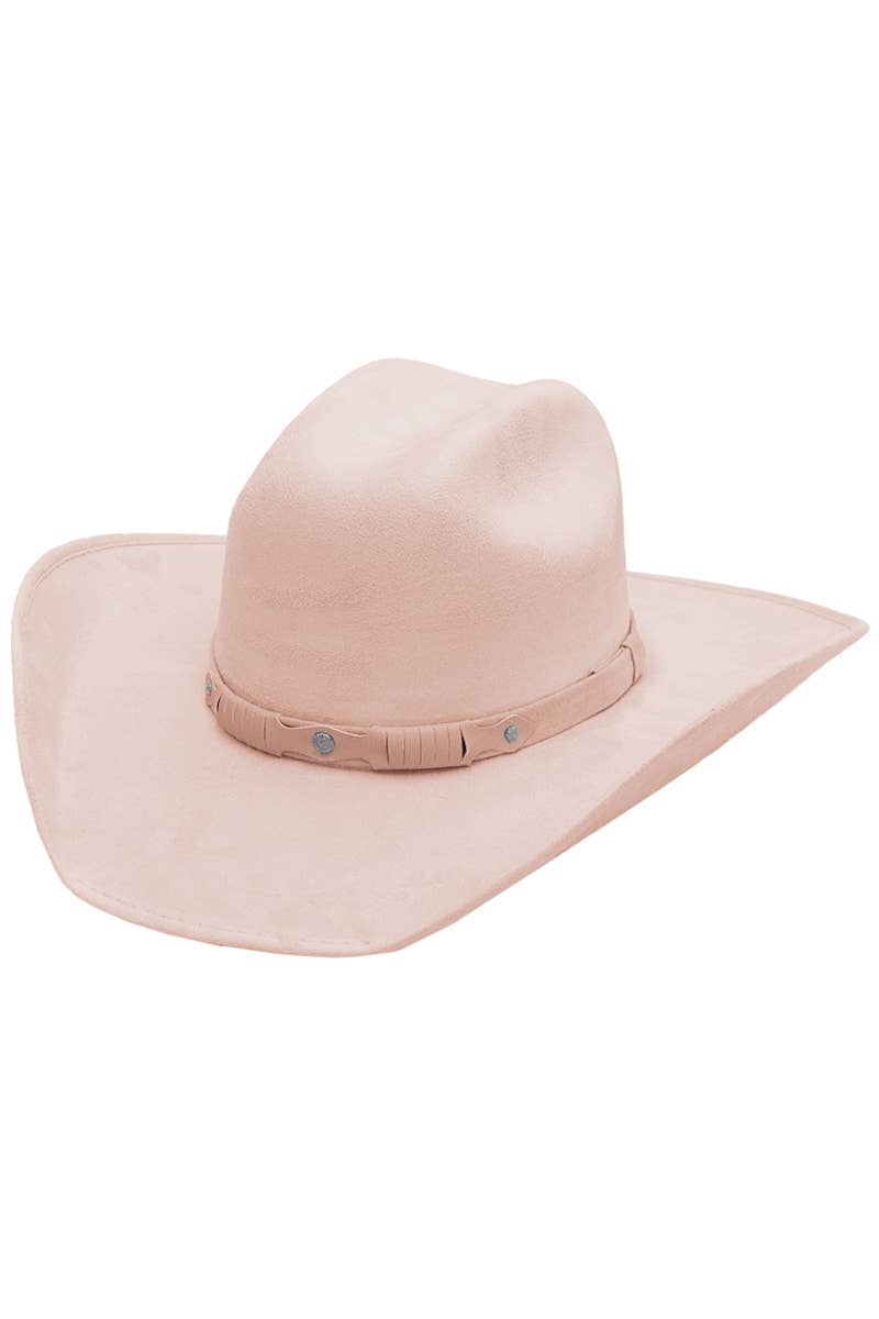 Cap Zone – Engroshandel Cowboyhat - Dame – Falsk nubuck ruskind cutter cowboyhat36