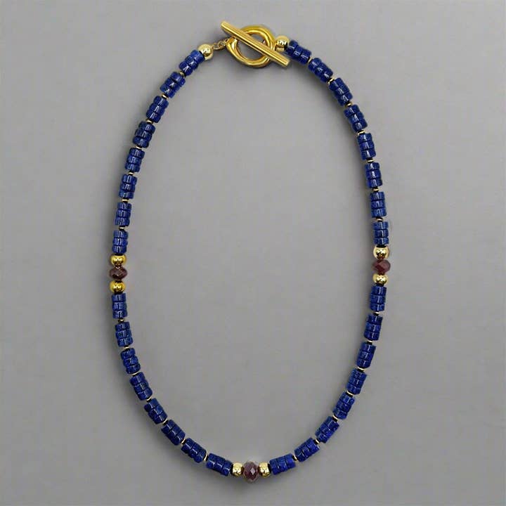 Collier Mosaïque - Minuit pour la vente par T. Randall Jewelry