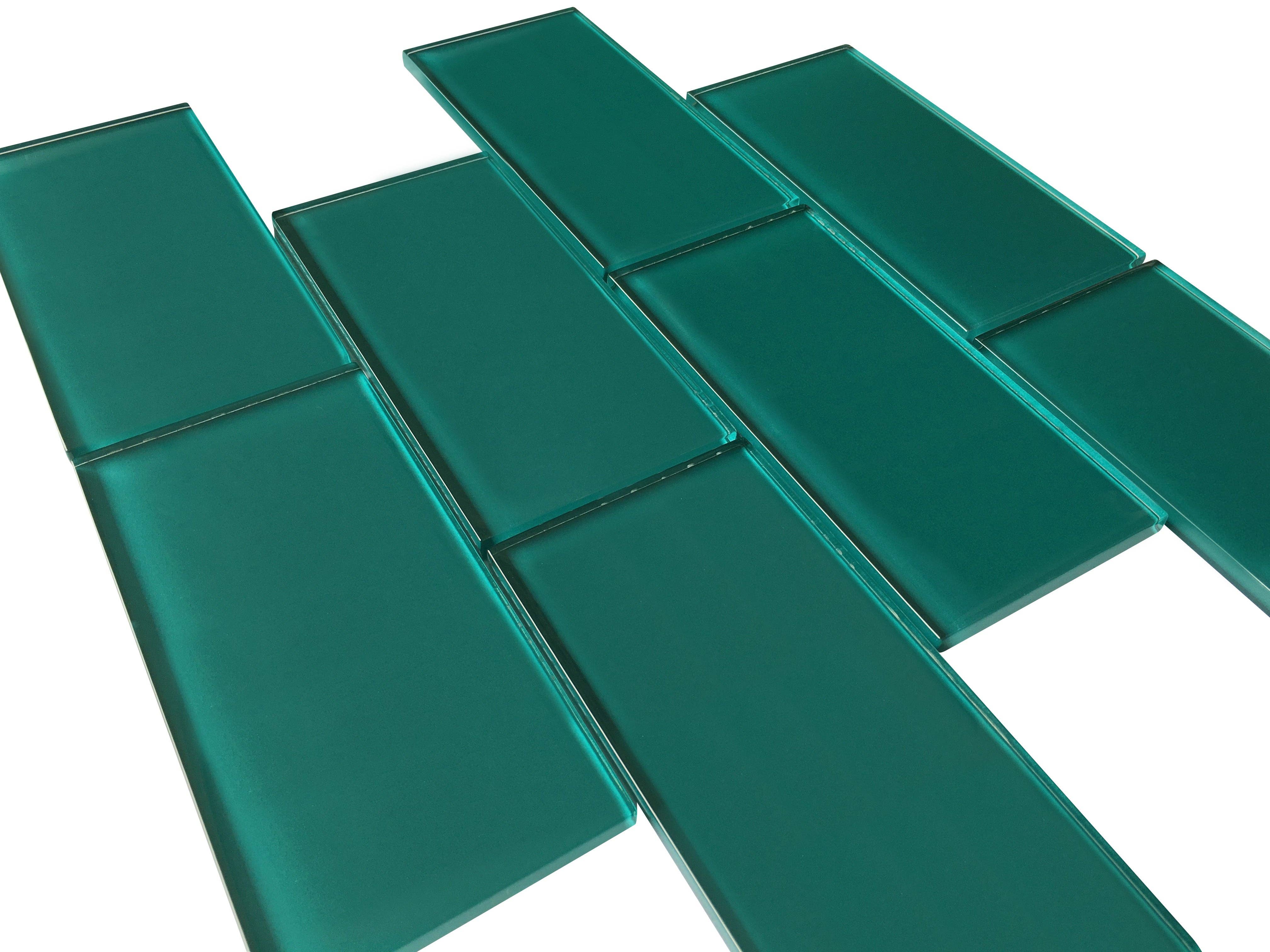 WS Tiles - Vente Carrelages muraux - Carreau de mosaïque en verre de 3" x 6", dosseret pour cuisine et salle de bain - 5 pieds carrés par carton75