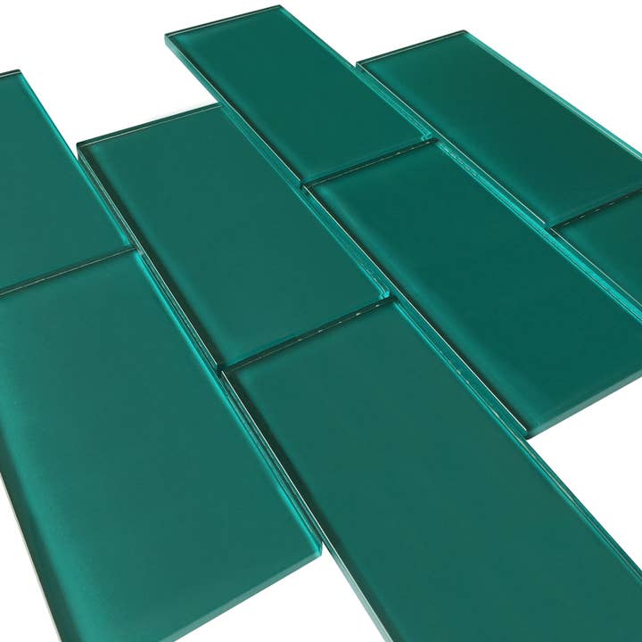 WS Tiles - Vente Carrelages muraux - Carreau de mosaïque en verre de 3" x 6", dosseret pour cuisine et salle de bain - 5 pieds carrés par carton75