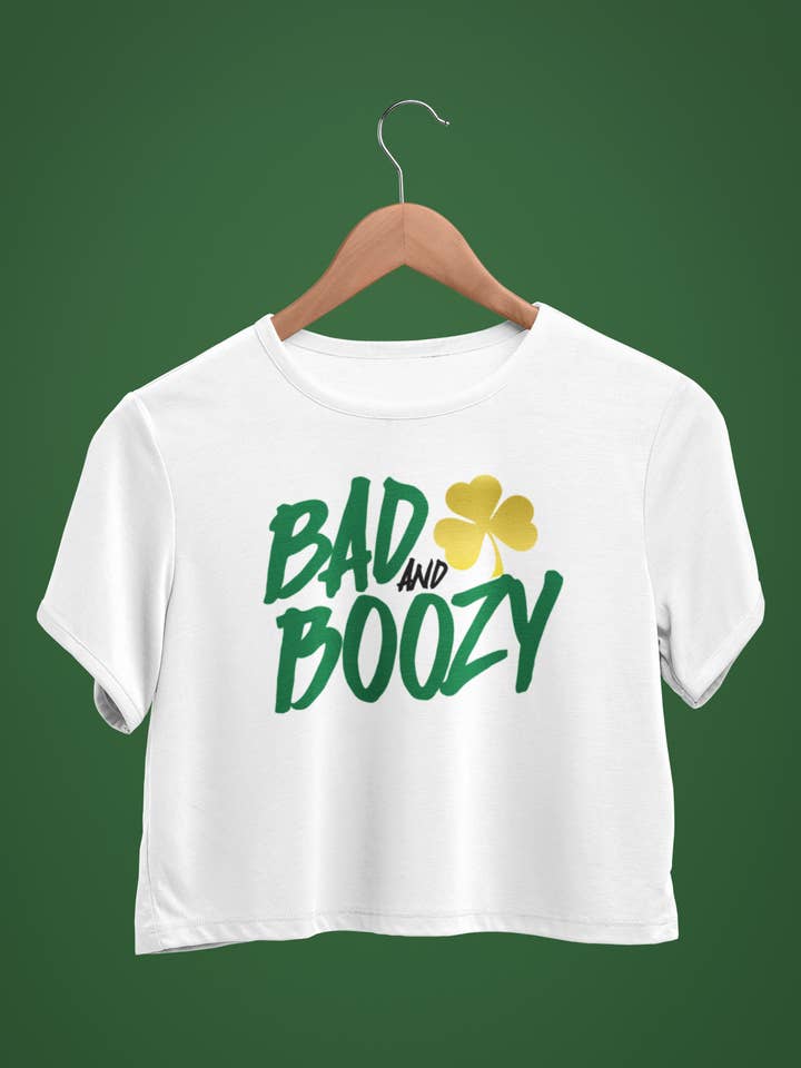 Bad & Boozy Tee for wholesale by NG Creative
