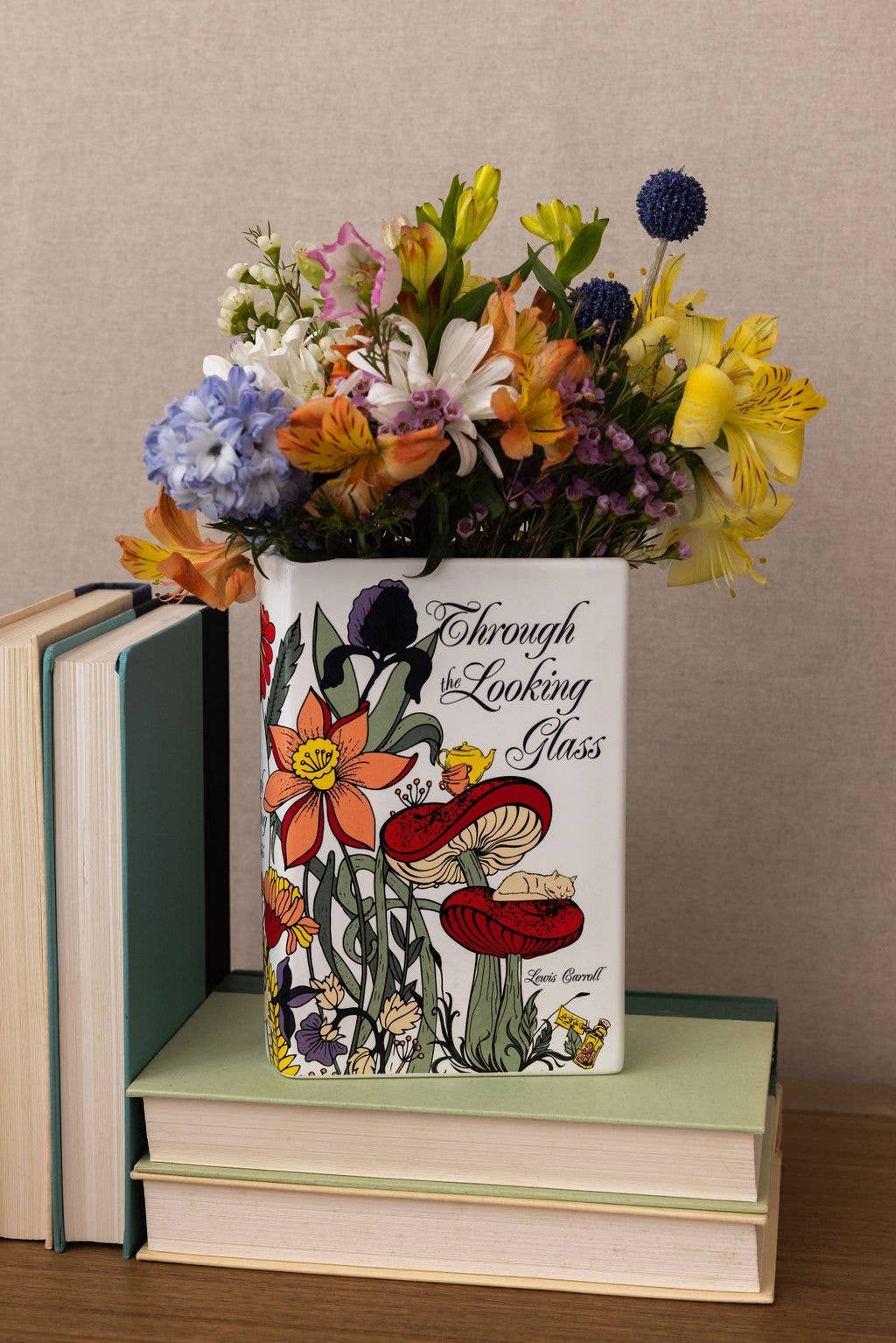 Steel Mill and Co. - Wholesale Vase - Large Book Vase, Through the Looking Glass