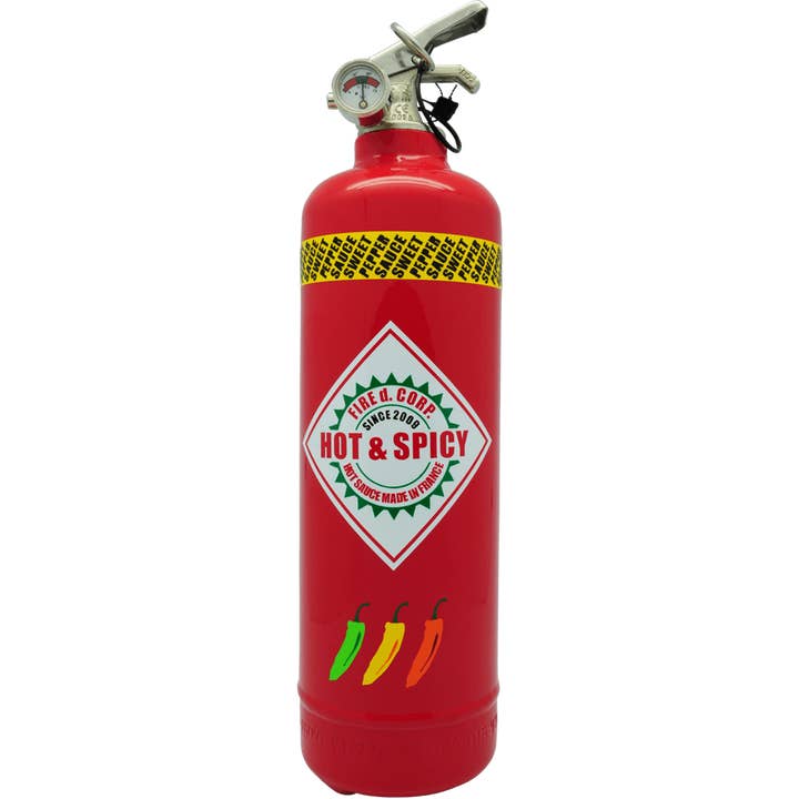 Fire design - Wholesale Handy Tool - SPICY SAUCE Fire Extinguisher/Fire Extinguisher/Feuerlöscher
