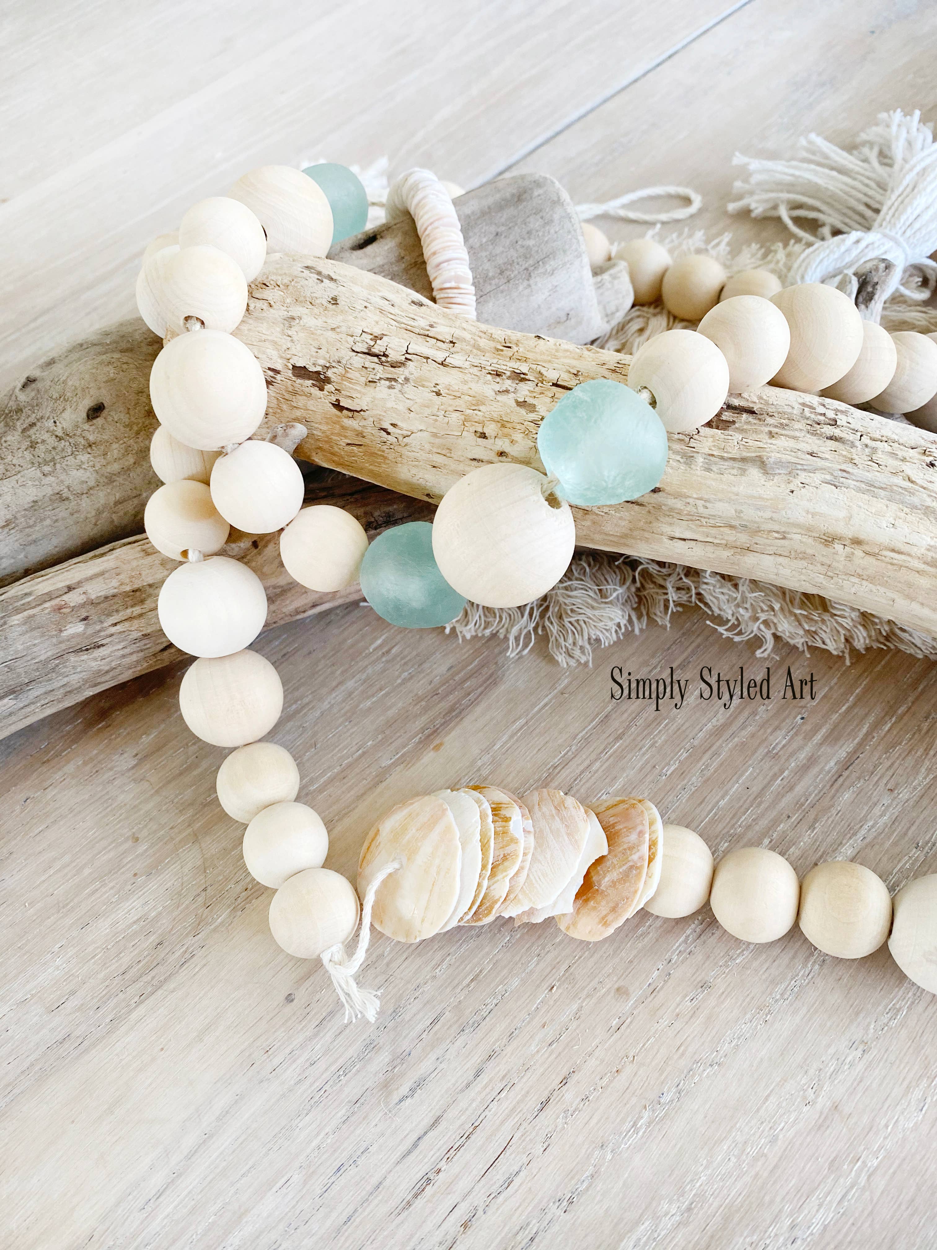 Simply Styled Art - Wholesale Bunting/Garland - Sea Glass Garland3