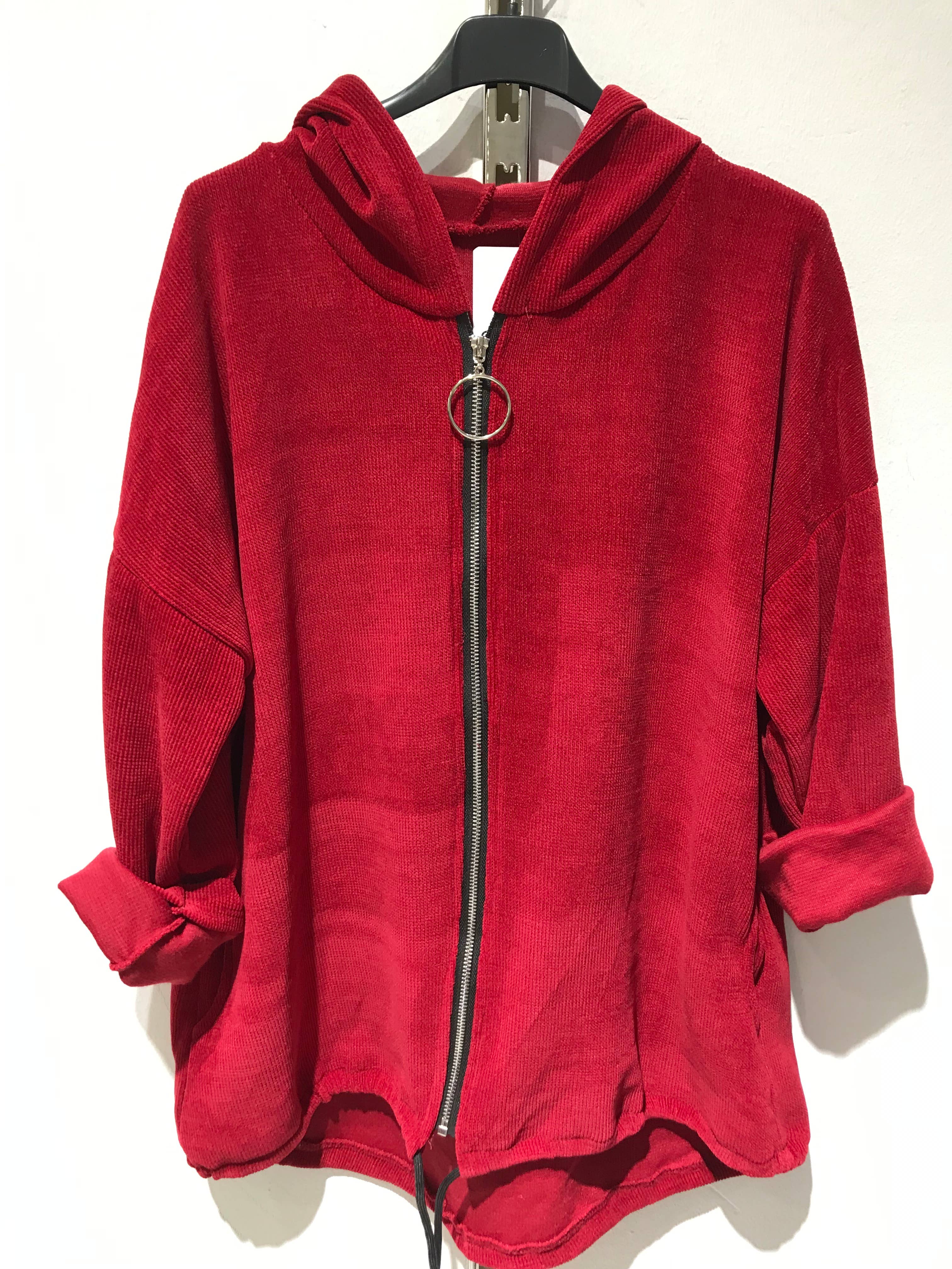 Only Yuan - Vente Bombers – femme - Veste en velours côtelé ref:911376