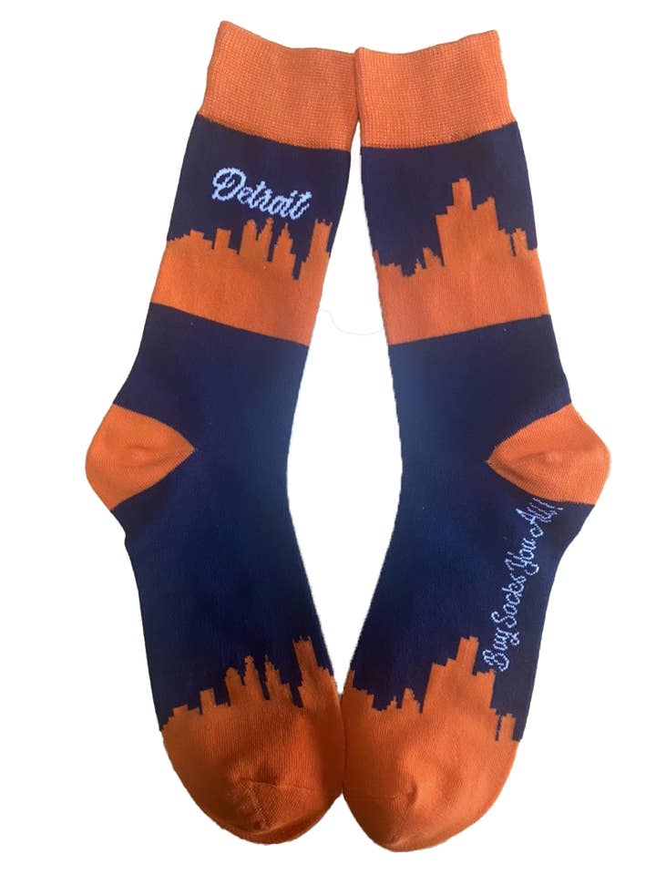 Calcetines Detroit Michigan Skyline para hombre para venta al por mayor de Buy Socks You All