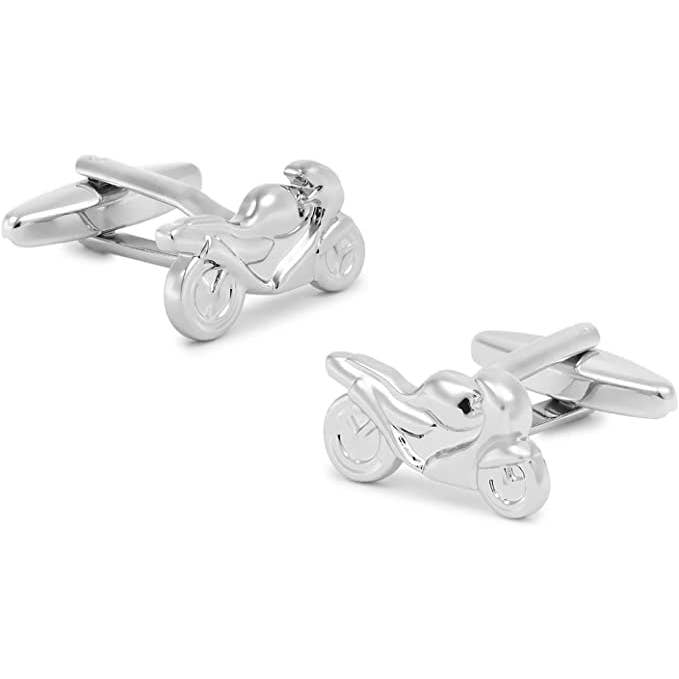 Steel Sport Motorcycle Shirt Cufflinks for wholesale by Beclosetoyou