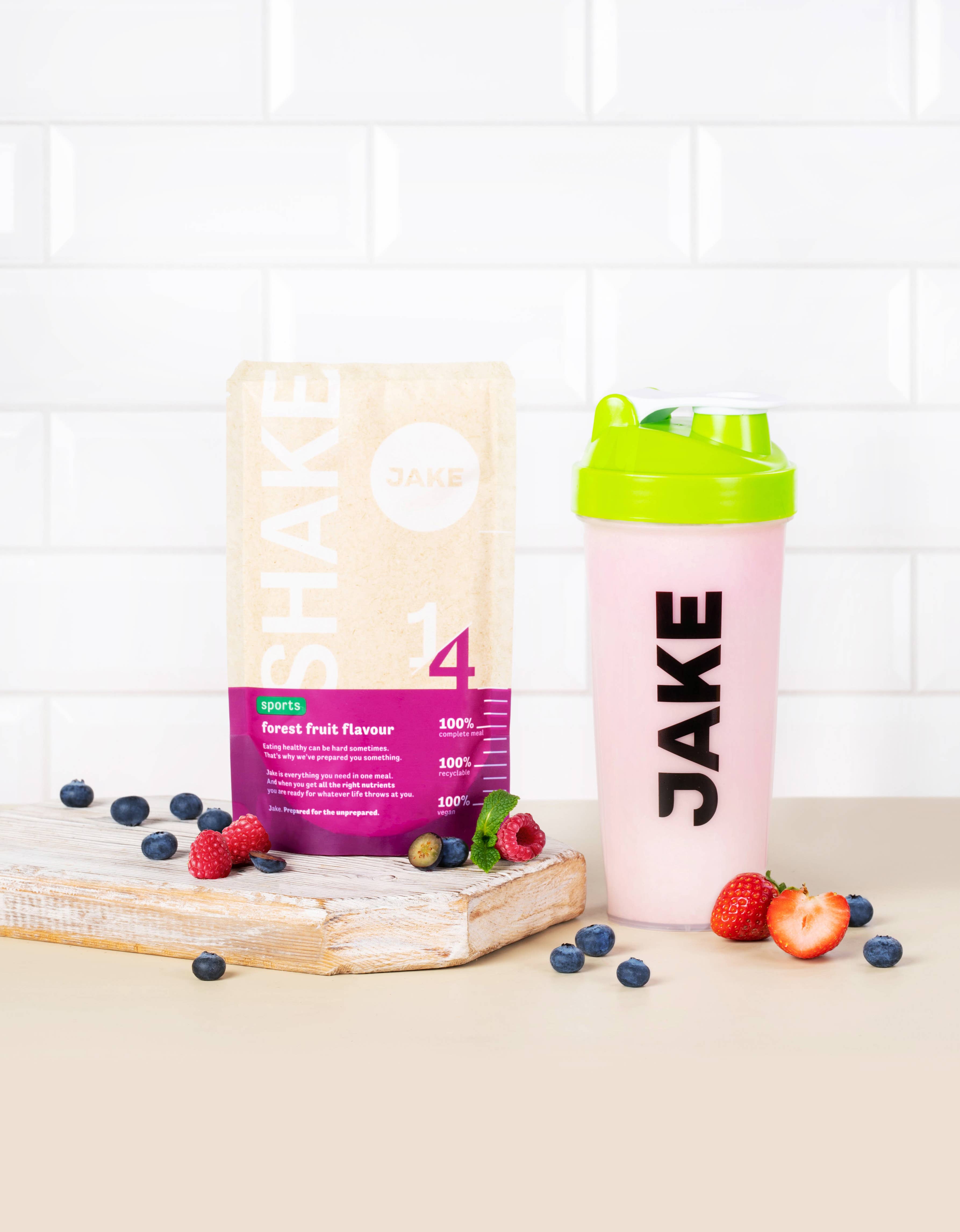 Jake Nutritionals B.V. - Wholesale Powdered Health Drink - Jake Sports Forestfruithshake1