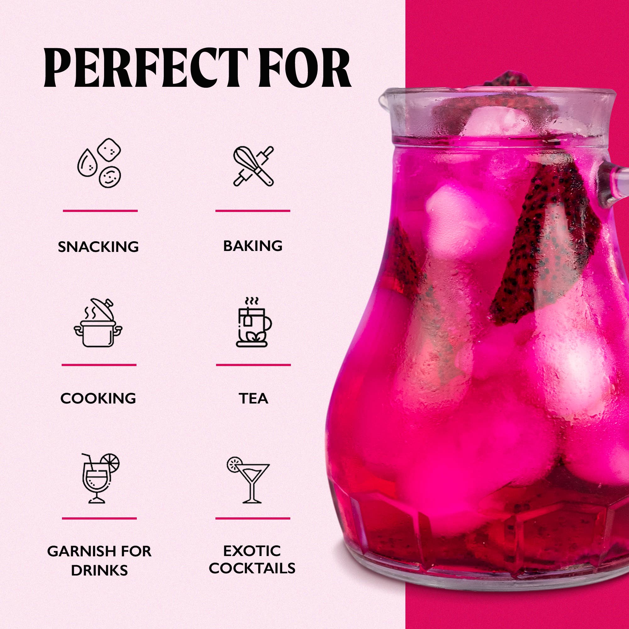 Kooky - Pretty Unique Fruit – wholesale Torkad frukt – Skonsamt torkad drakfrukt | 12 förpackningar | Seg3