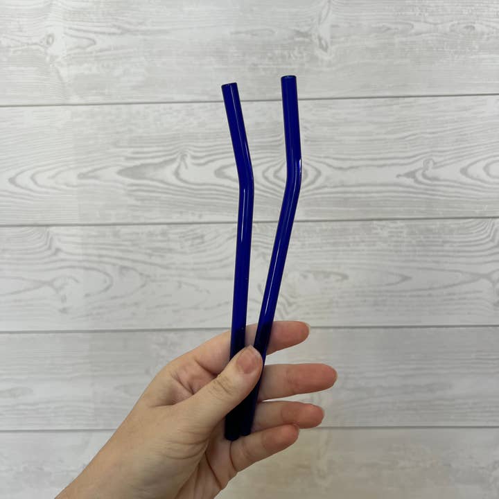 Mason Jar Designs - Wholesale Drinking straw - Colored glass straw7