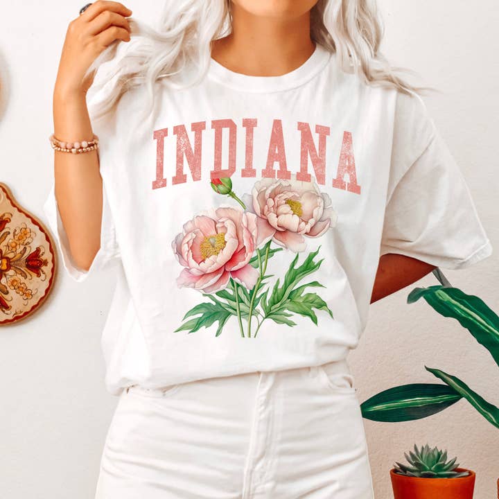 Refinery Number One LLC - Wholesale T-Shirt (Graphic) - Women's - Indiana State Flower T-shirt2
