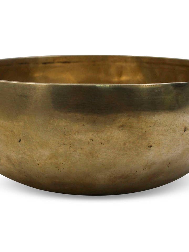 7" Hand Hammered Brass Singing Bowl for wholesale by Tika