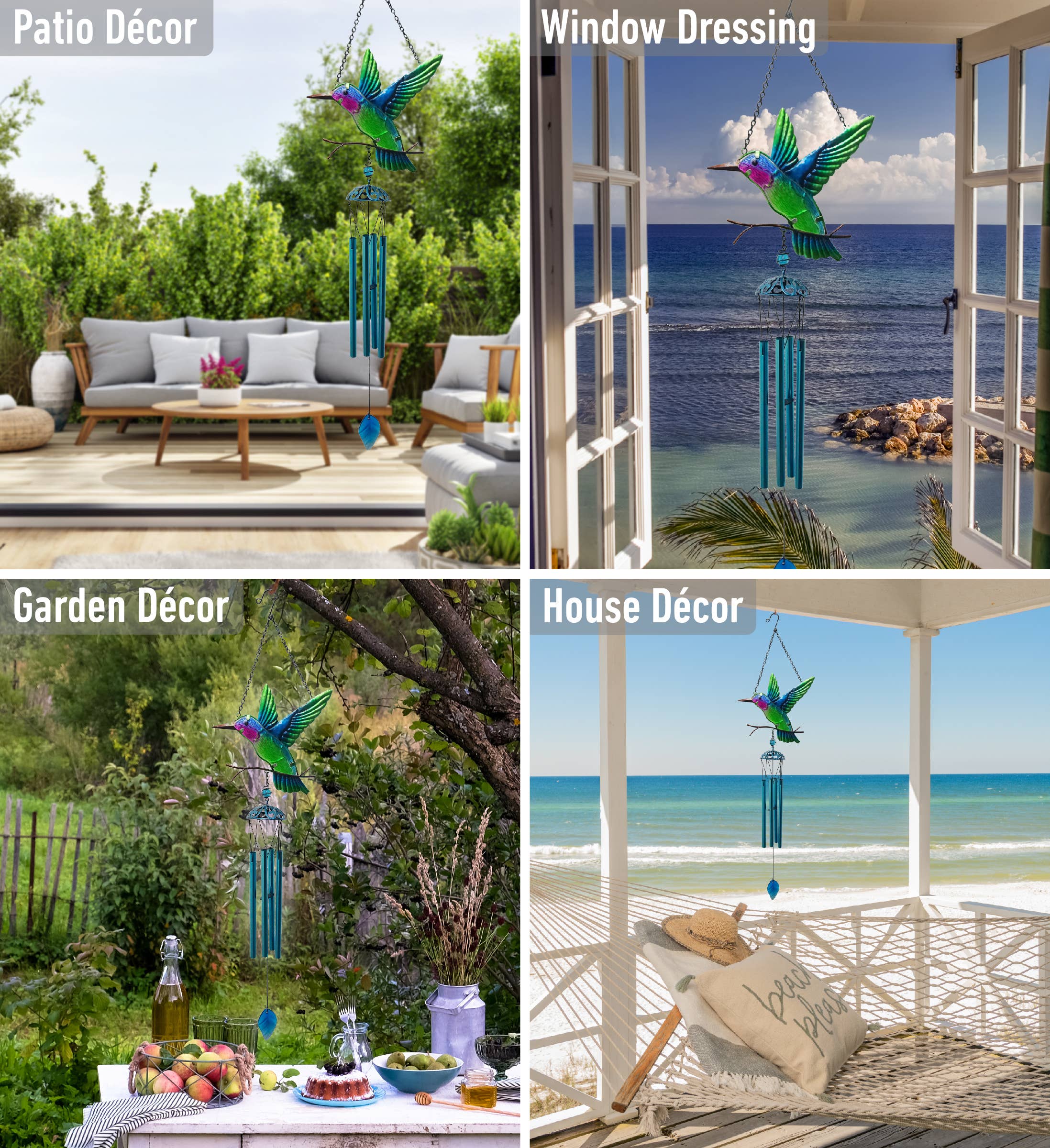 Cota Global - Wholesale Wind Chime - Wind Chime - Hummingbird2