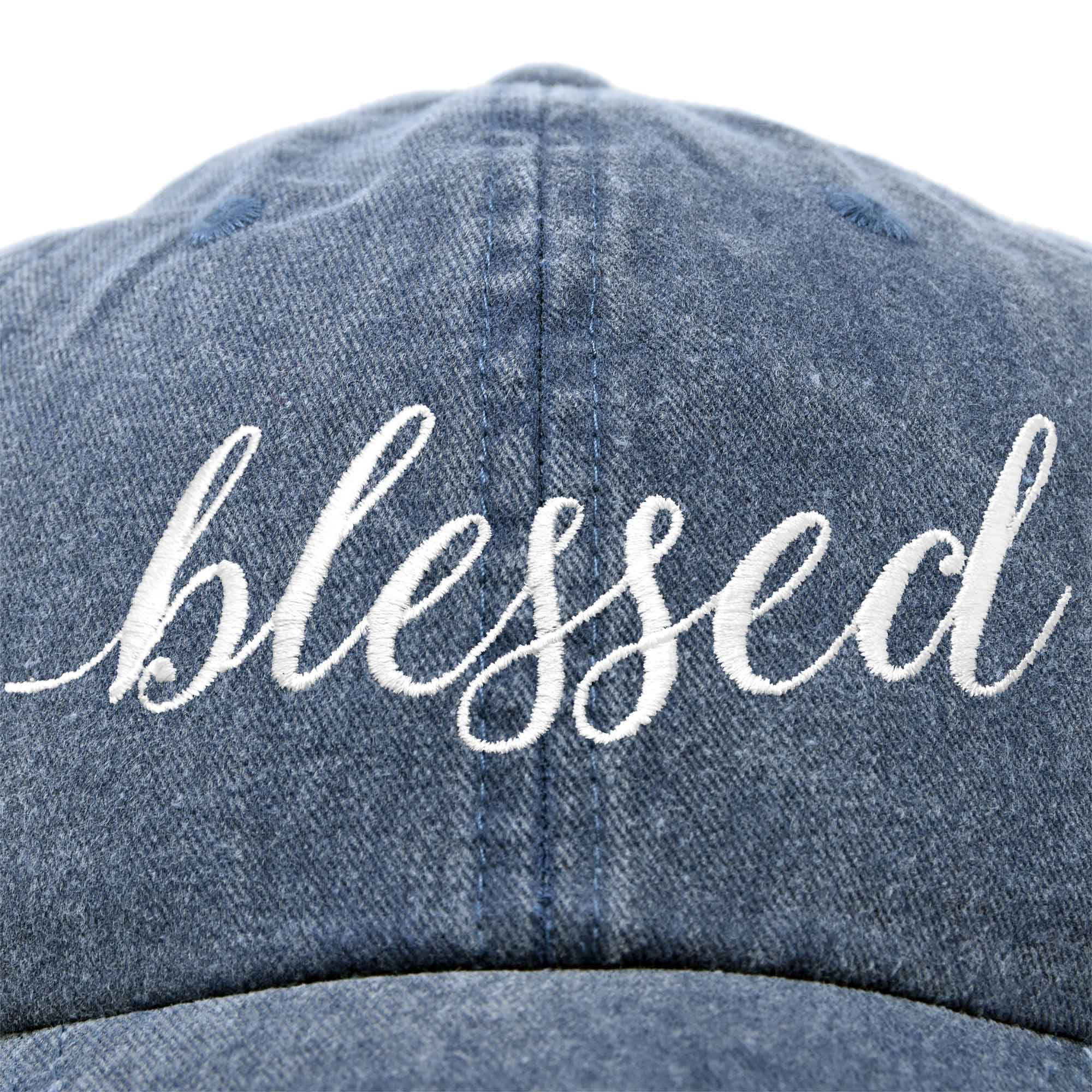 Dalix - Wholesale Baseball Cap - Women's - DALIX Blessed Women's Baseball Cap Soft Cotton Dad Hat112