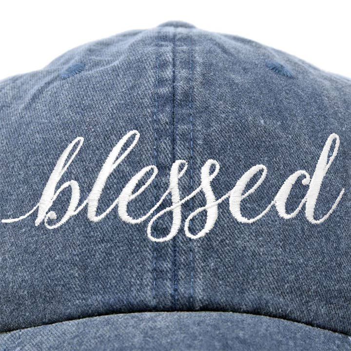 Dalix - Wholesale Baseball Cap - Women's - DALIX Blessed Women's Baseball Cap Soft Cotton Dad Hat112