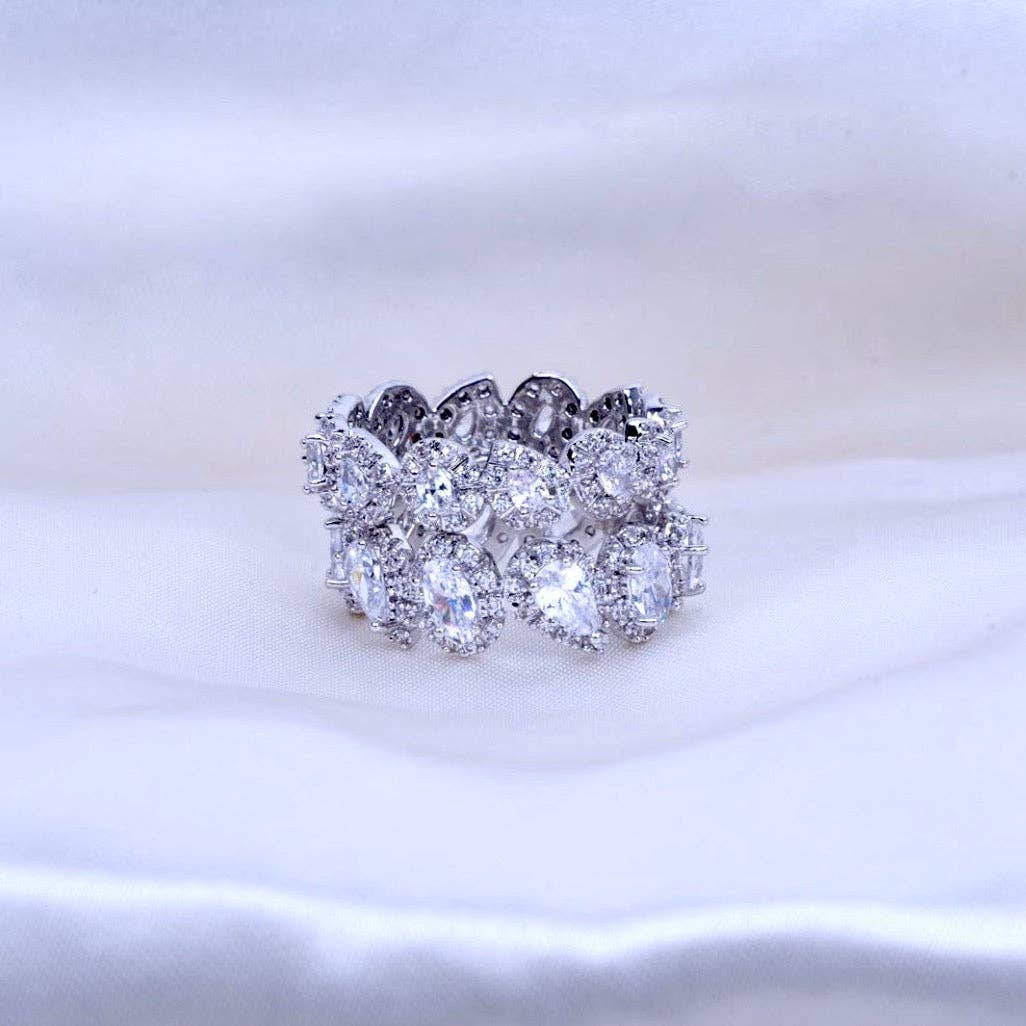 Cala Rose - Wholesale Multi-Stone Ring - GRACE3