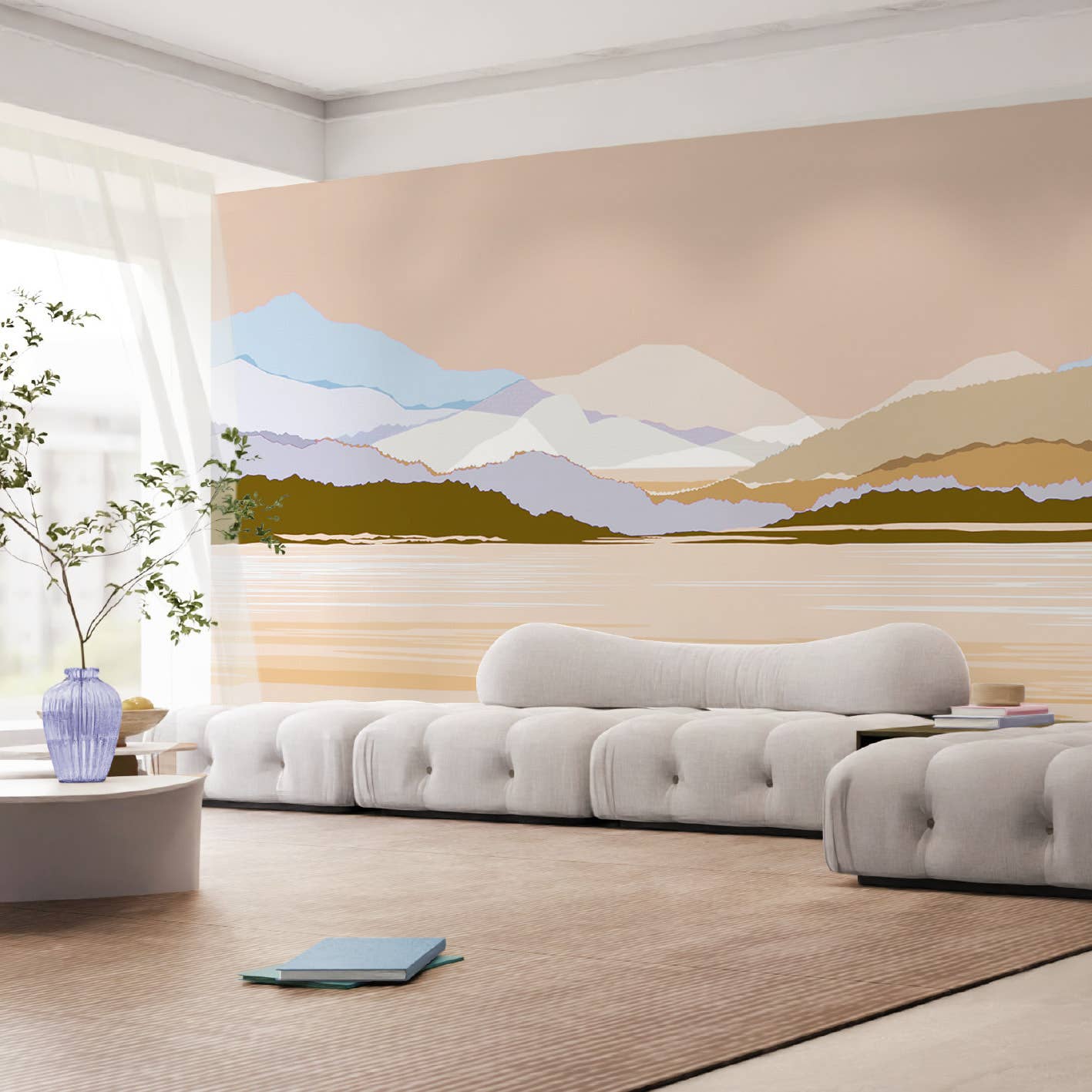 Cilé - Vente Papier peint - Papier peint panoramique Lac A2