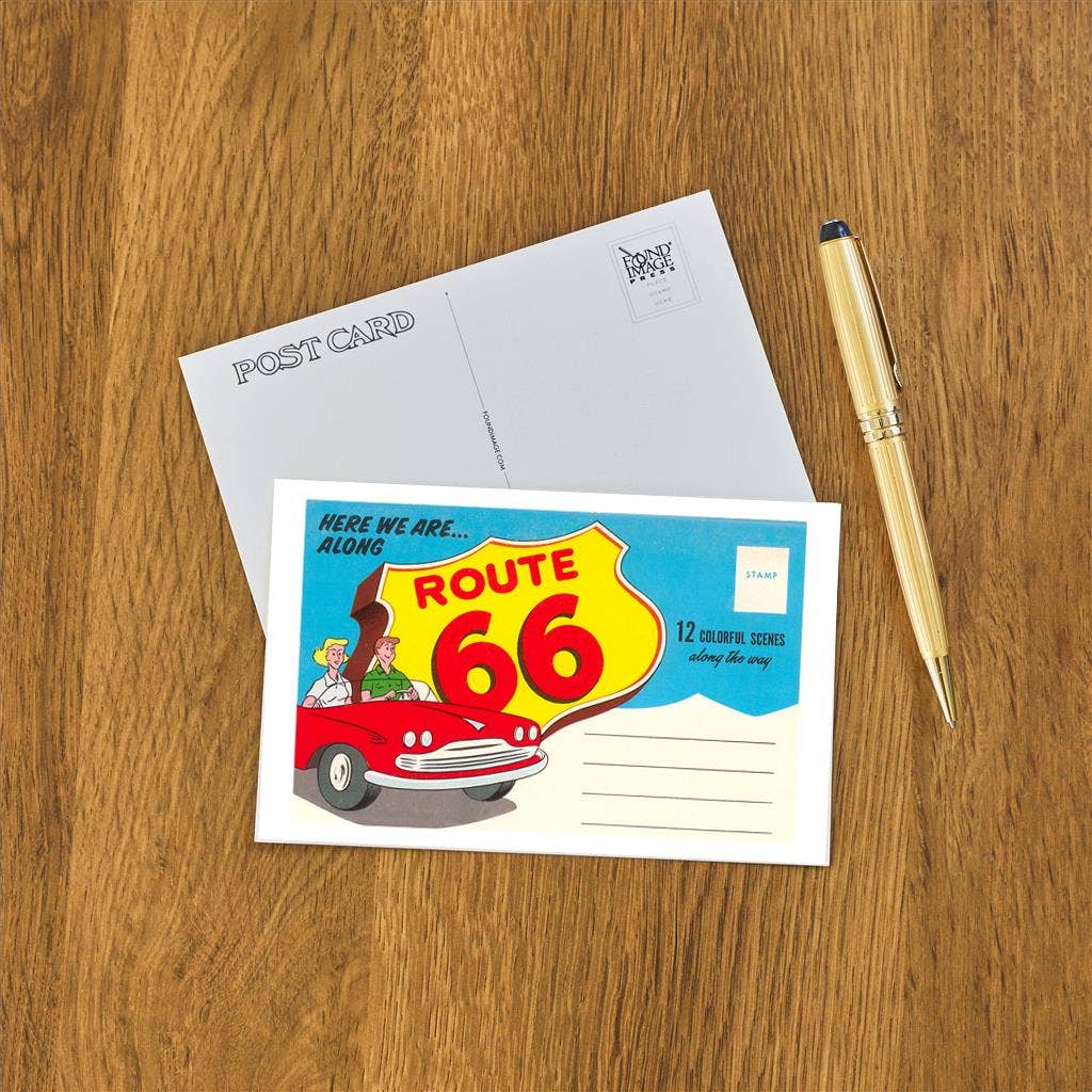 Found Image Press - Wholesale Ansichtkaart - Ansichtkaart RS-69 Ansichtkaartenmap, Route 661